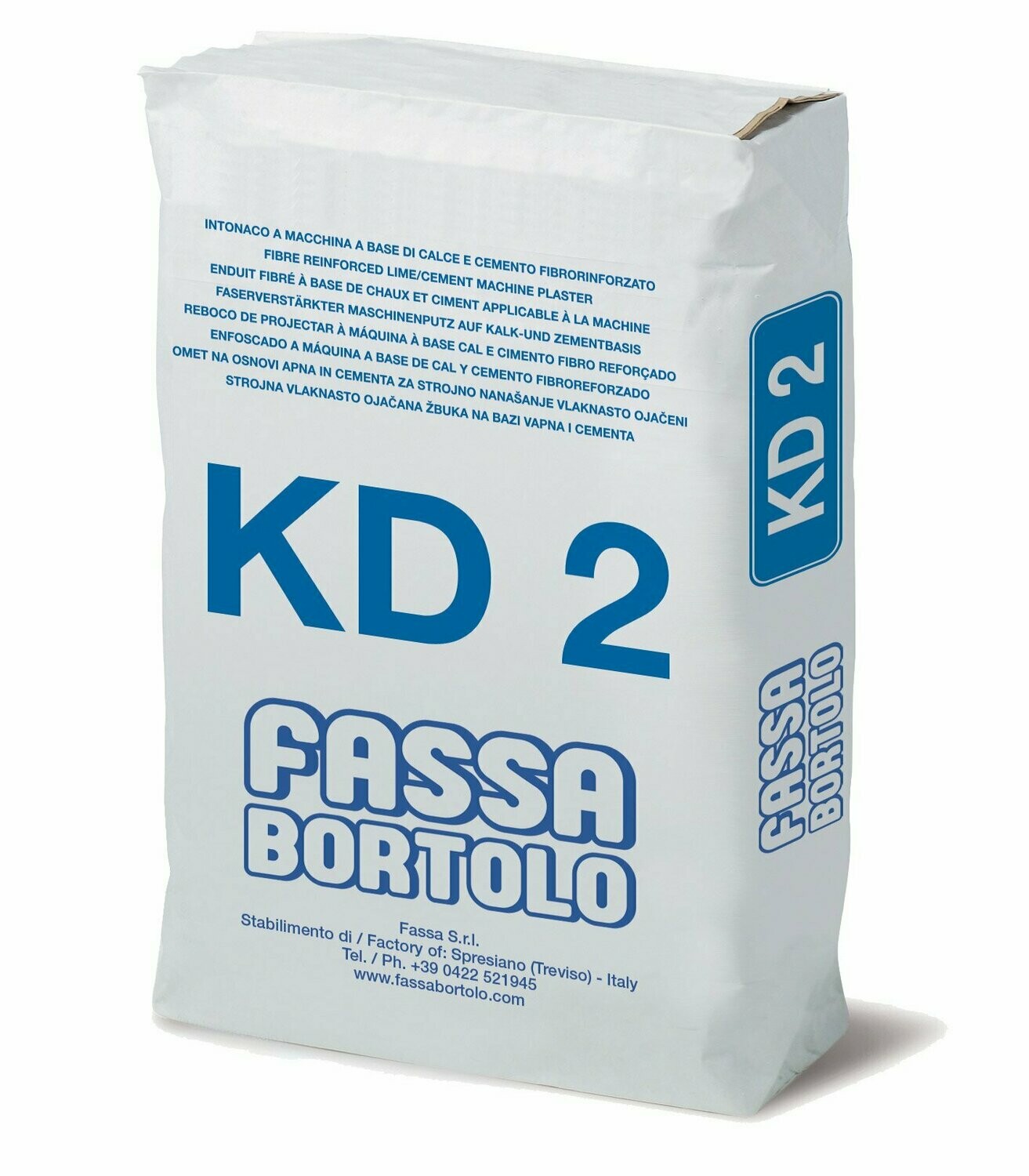 Intonaco fibrorinforzato Fassa KD 2 25Kg