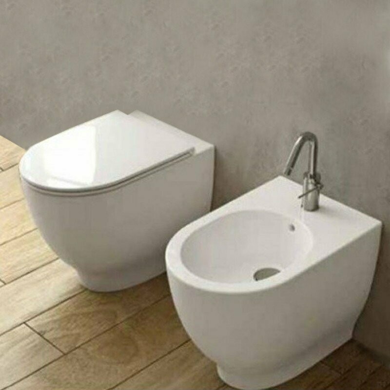 Bidet filo muro Serie Rak Moon