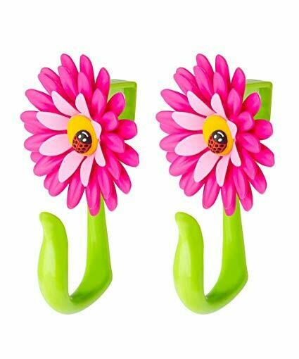 Set ganci "FlowerPower" Fucsia