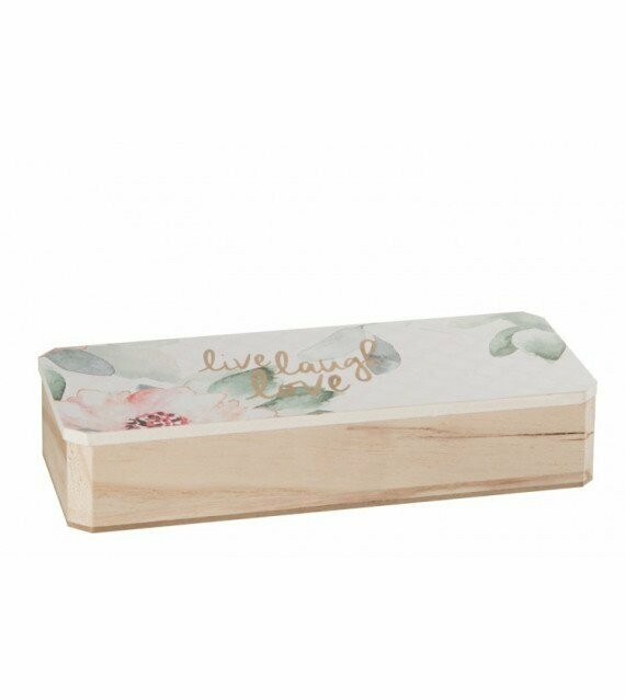 Scatola legno Live Love Scatola legno Live Love