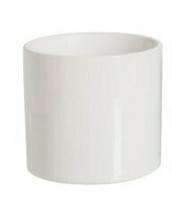 Portavaso basso Bianco