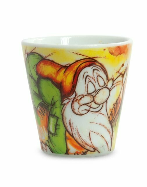 Set 4 bicchieri caffè "7 Nani Pisolo"