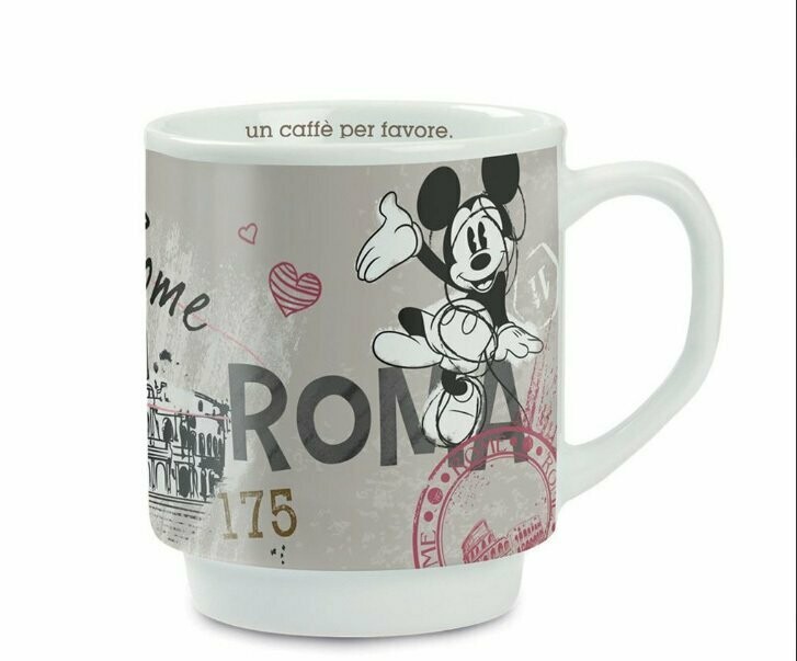 Mug "Mickey Mouse in the city" Roma