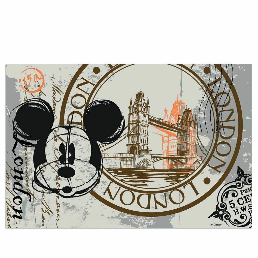 Tovaglietta america "Mickey Mouse in the city" London