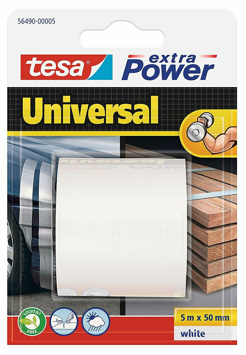 Nastro Telato Extra Power 50mm 5mt Bianco