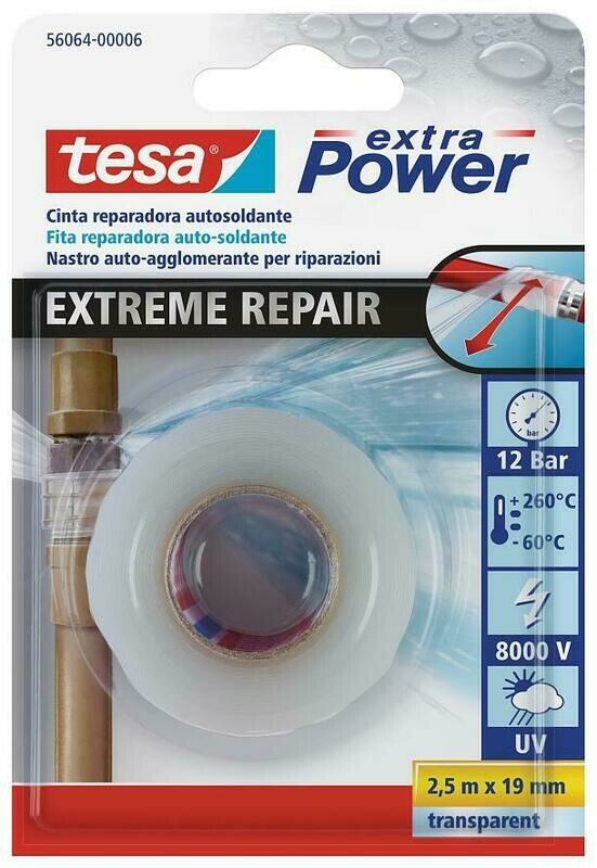 Nastro Extreme Repair 19mm 2,5mt Trasparente