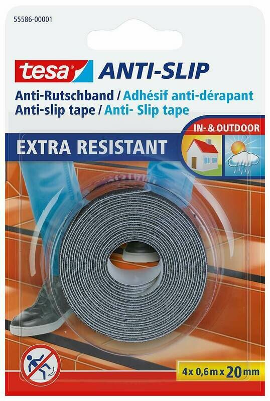 Antiscivolo Strips 20mm 0,6mt Nero