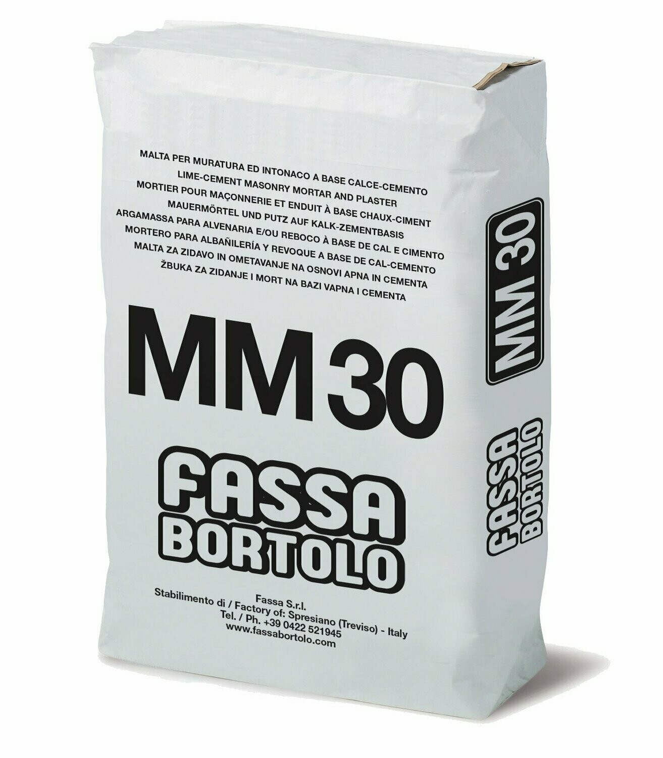 Malta per muratura Fassa MM 30 M5 25Kg