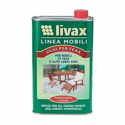 Olio nutriente per legno Nuncas Livax  1litro