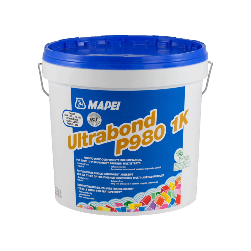 Adesivo parquet Mapei Ultrabond P980 1K 15Kg