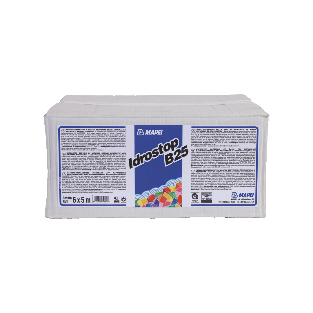 Giunto betonitico Mapei Idrostop B25  5mt