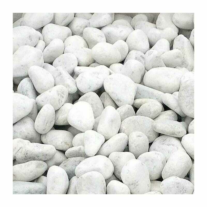 Ciottolo 7/15mm 20Kg Bianco Carrara