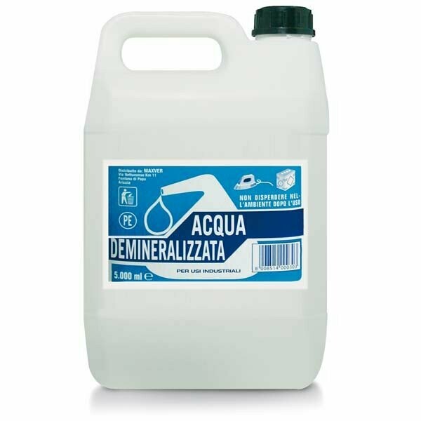 Acqua demiralizzata