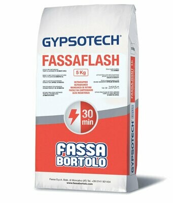 Stucco cartongesso in polvere Fassa Gypsotech Flash 5Kg
