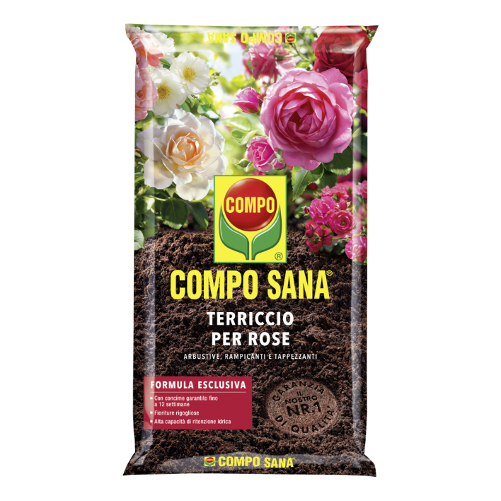 Terriccio per rose Compo Sana 50Litri