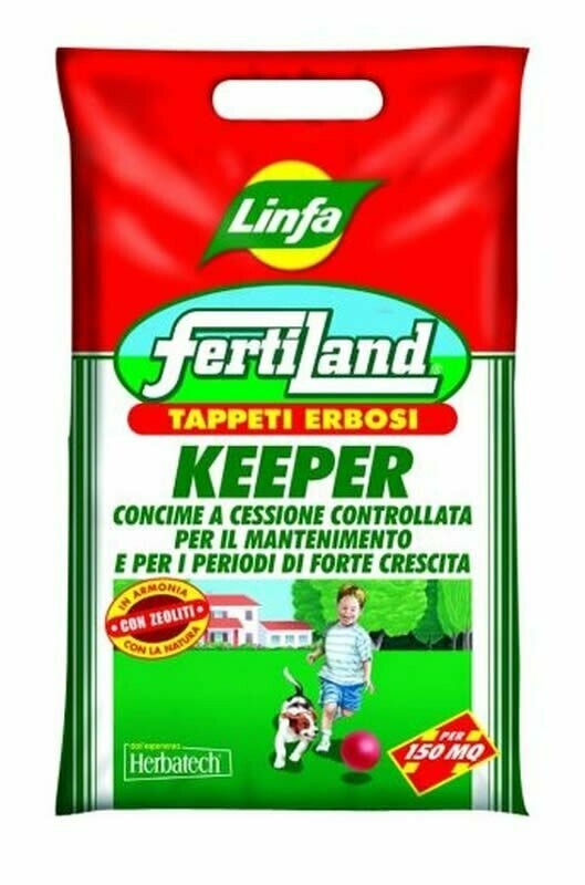 Linfa Concime tappeti erbosi Fertiland Keeper 5Kg