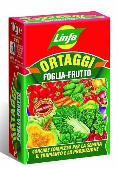 Linfa Concime ortaggi Foglia-Frutto 1Kg Linfa Concime ortaggi Foglia-Frutto 1Kg