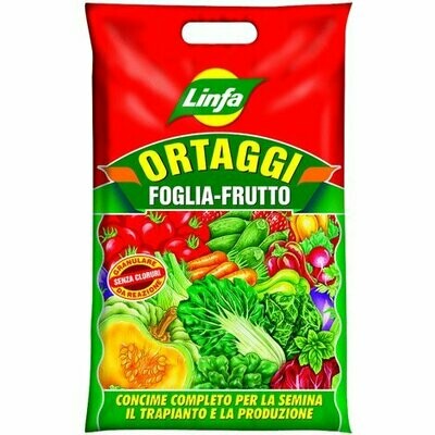 Linfa Concime ortaggi Foglia-Frutto 5Kg