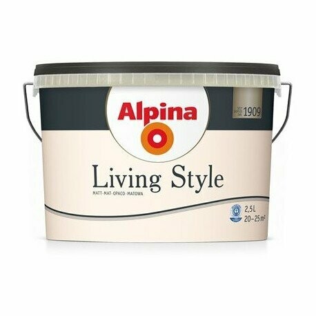 Alpina Pittura colorata Living Style Tender Of White 2,5Litri