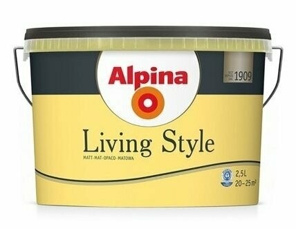 Alpina Pittura colorata Living Style Sunny Yellow 2,5Litri