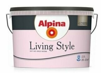 Alpina Pittura colorata Living Style Soft Rose 2,5Litri