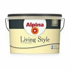 Alpina Pittura colorata Living Style Pleasant Yellow 2,5Litri