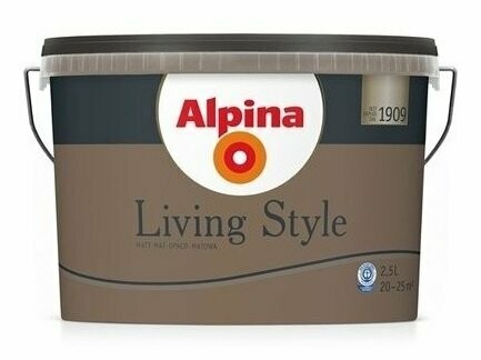 Alpina Pittura colorata Living Style Earthy Brown 2,5Litri