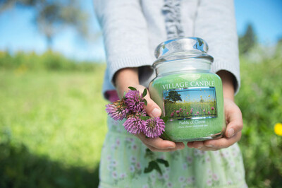 Village Candle Fields of clover 16oz