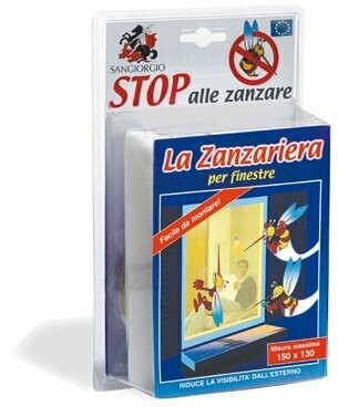 San Giorgio Zanzariera con nastro strappo Finestra