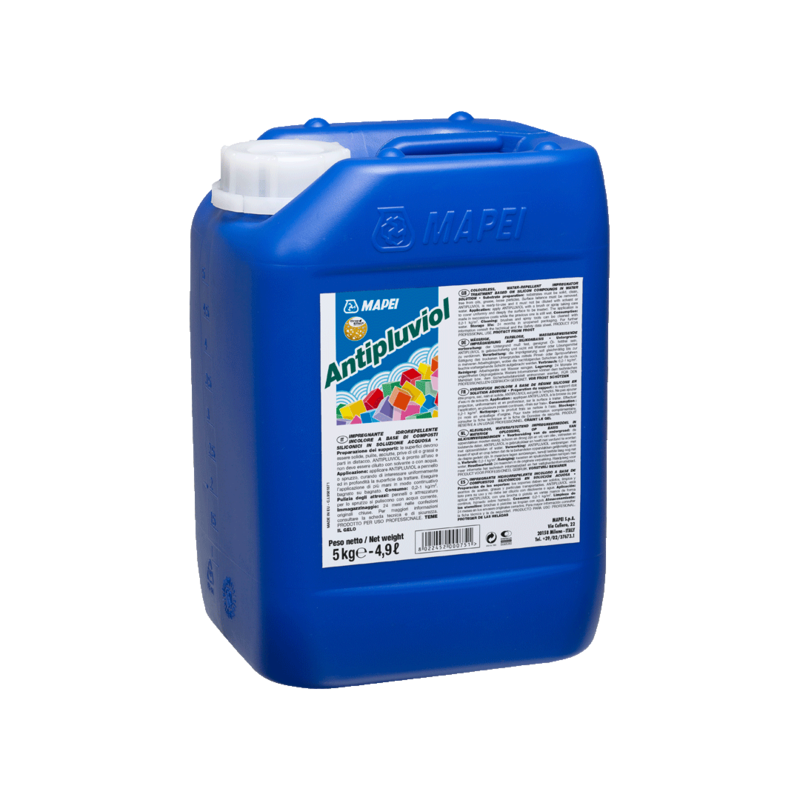 Impregnante idrorepellente incolore Mapei Antipluviol 5Kg