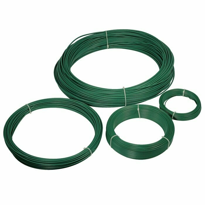 Filo plastificato verde