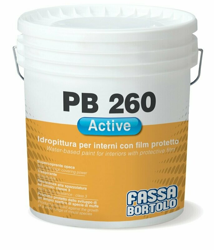 Idropittura Antimuffa Fassa PB 260 Active 14Litri