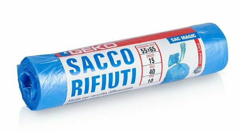 Geko Sacco immondizia