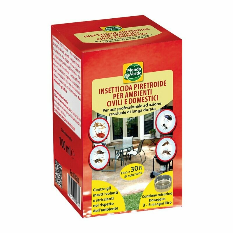 Insetticida concentrato Ambienti domestici 100ml