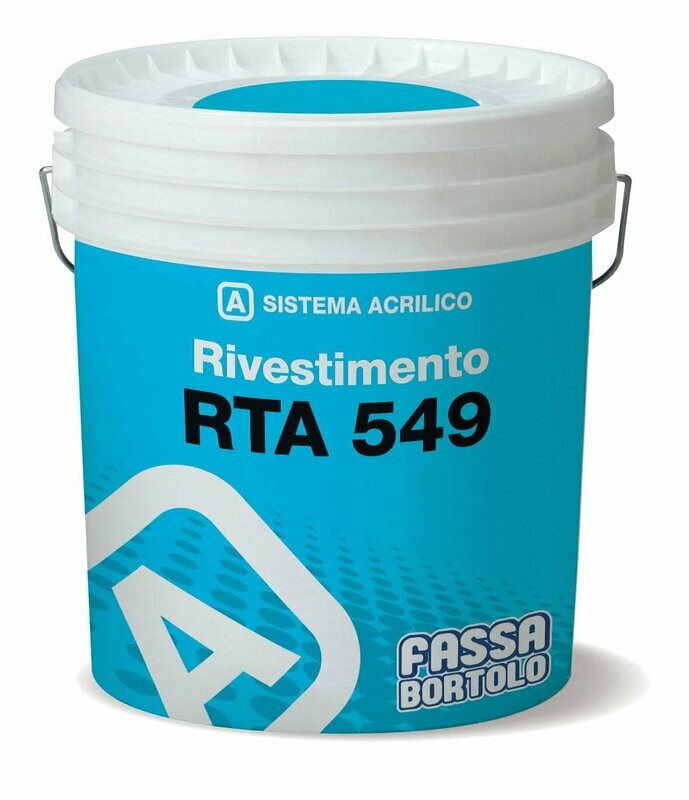 Intonachino Acrilico per cappotto Fassa RTA 549 1,5mm 25Kg Bianco