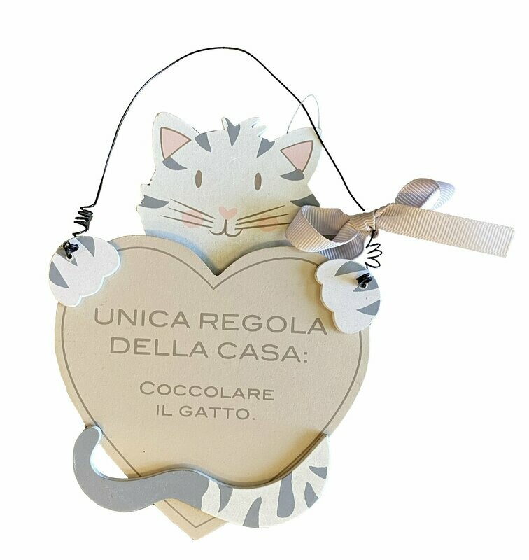 Targhetta Gatto