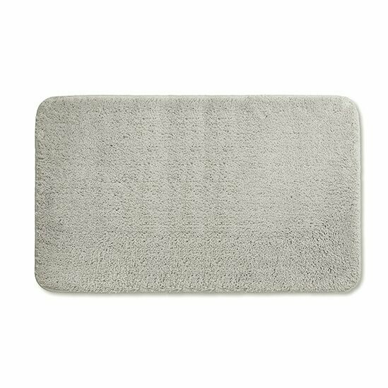 Tappeto bagno "Livana" Grigio Chiaro 80x50cm