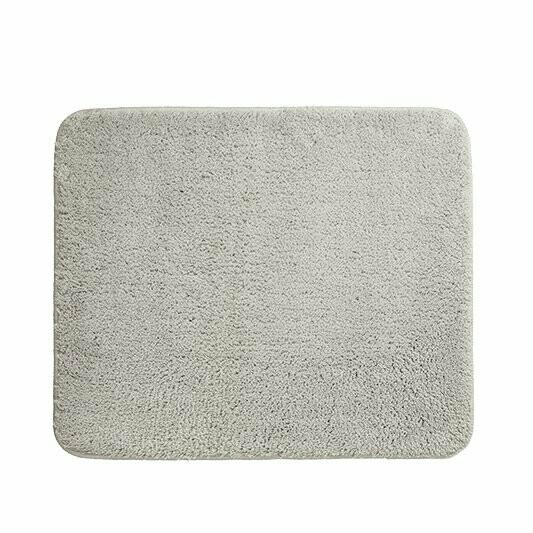 Tappeto bagno "Livana" Grigio 65x55cm