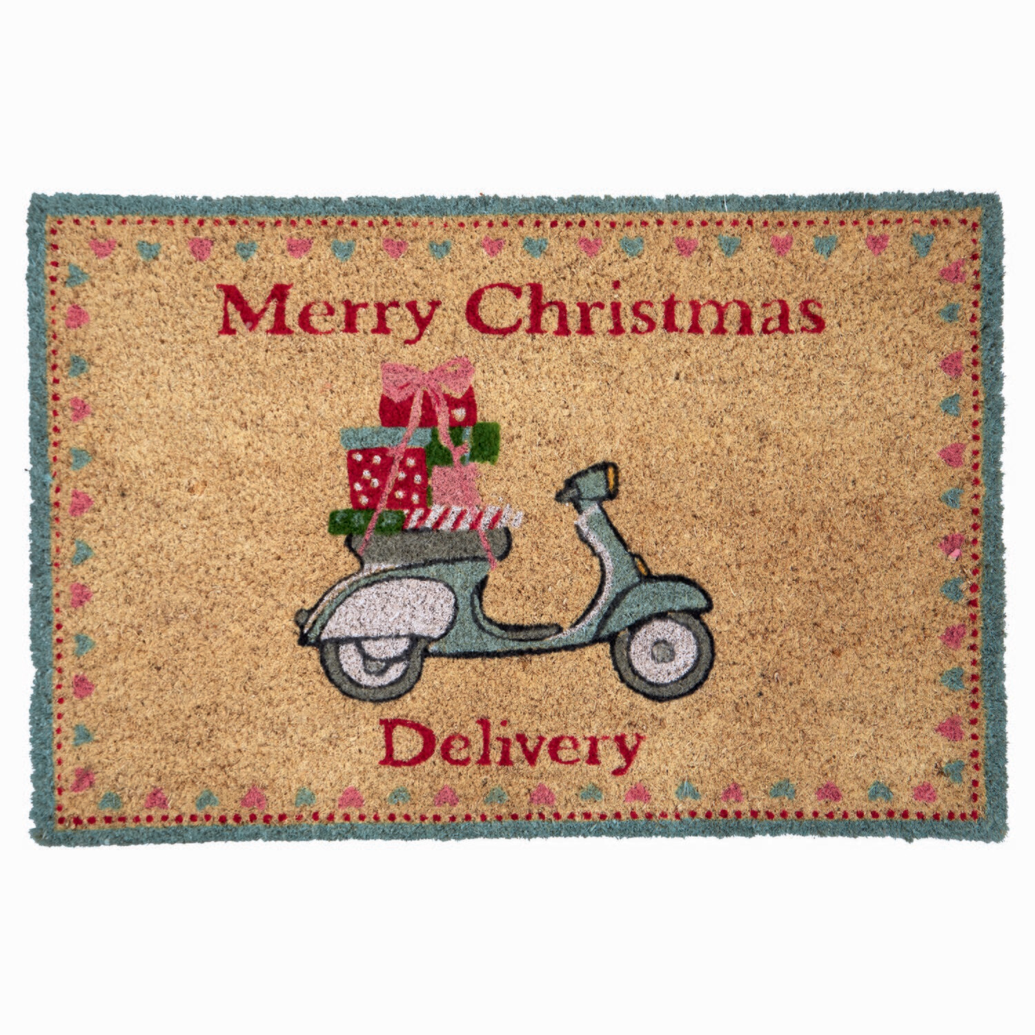 Zerbino cocco "Merry Christmas"