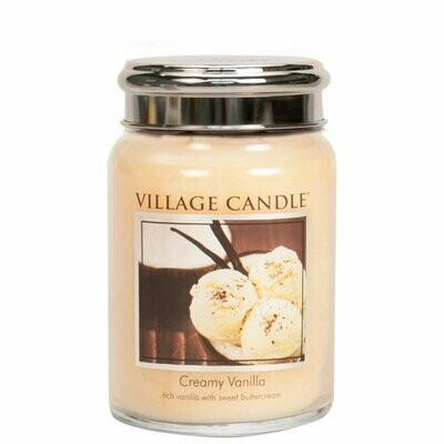 Village Candle Creamy Vanilla 26oz