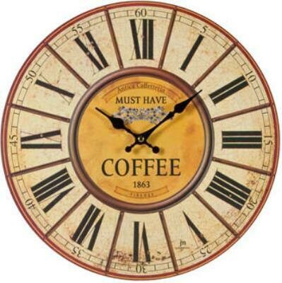 Orologio da parete Coffee Orologio da parete Coffee