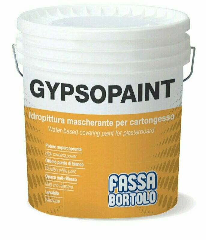 Idropittura Fassa Gypsopaint per cartongesso 14Litri