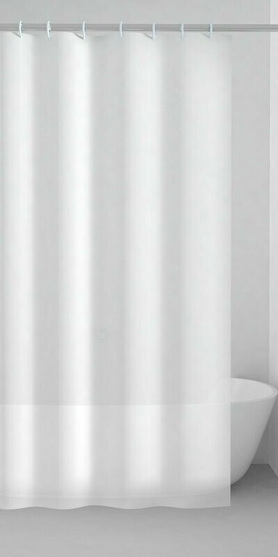 Tenda doccia "Basic" Bianco