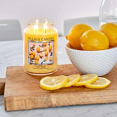 Village Candle Fresh Lemon 26oz