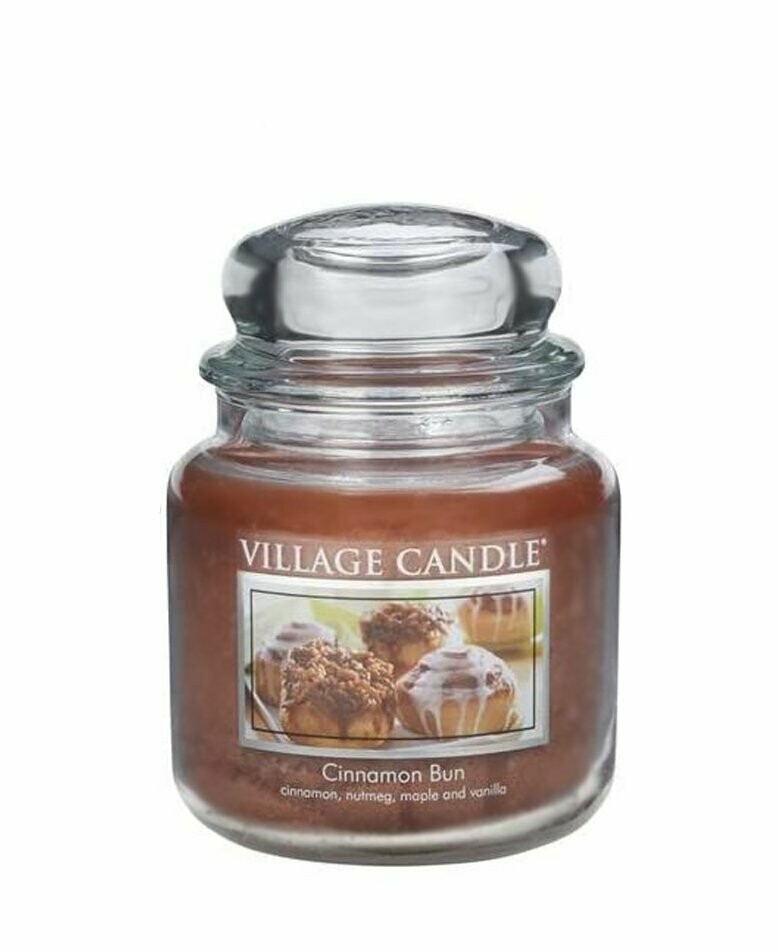 Village Candle Cinnamon Bun 16oz