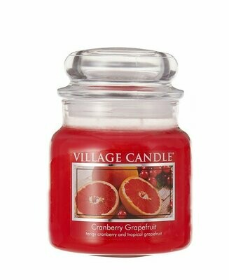 Village Candle Cranberry Grapefruit 16oz