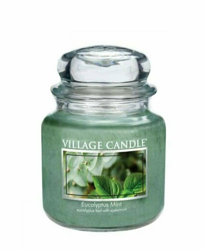 Village Candle Eucalyptus Mint 16oz