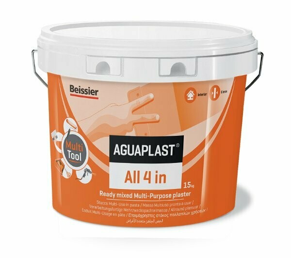 Stucco in pasta universale Aguaplast All 4 in 15Kg