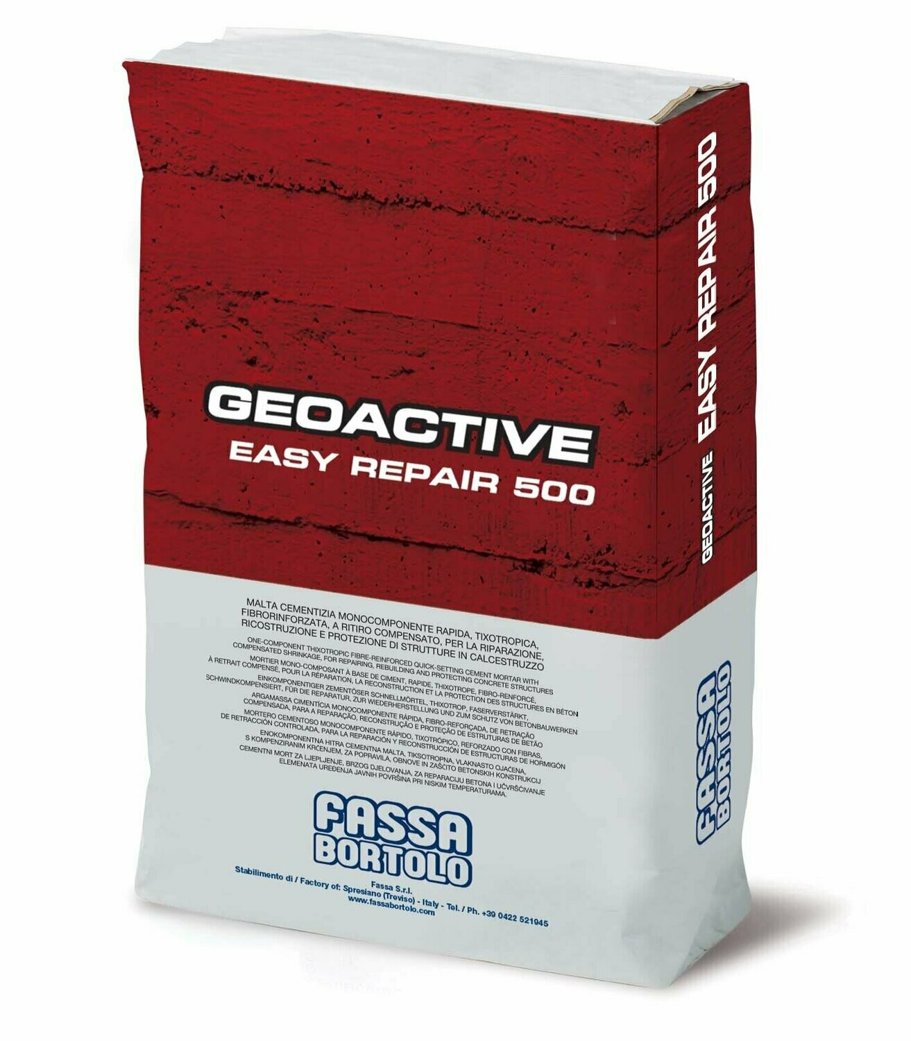 Malta rapida tixotropica Fassa Geoactive East repair 500 25KG