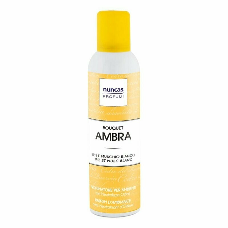 Profumatore spray Nuncas Bouquet 250ml Ambra